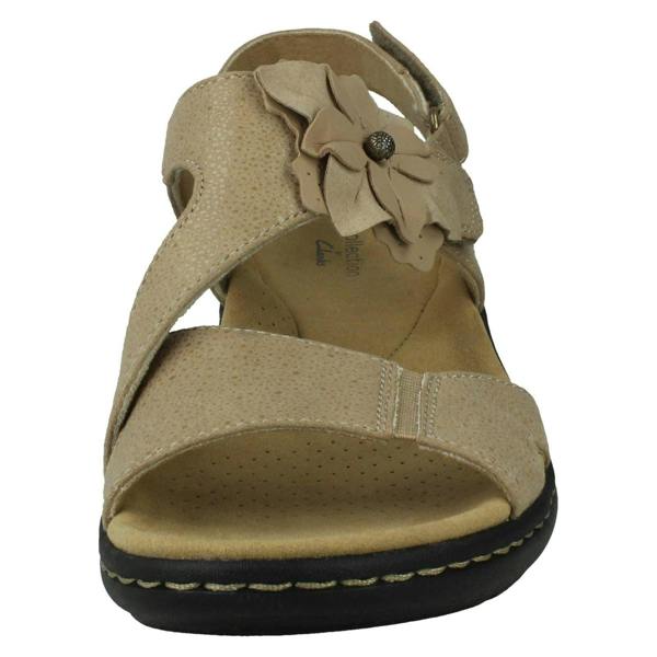 Clarks Ladies Clarks Slingback Sandals With Flower Detail Laurieann Bea