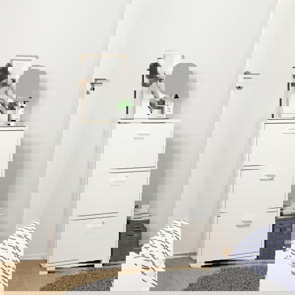 Furniture To Go Sofia Chest of 3 Drawers in White