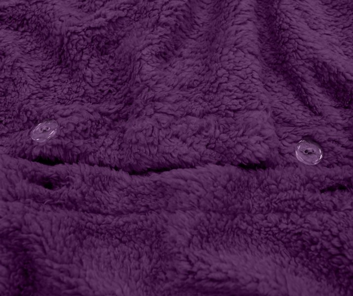 Velosso Cosy Teddy Fleece Duvet Cover Set with Warm Bedding Pillowcase, Rustic Charm for Bedroom Essentials