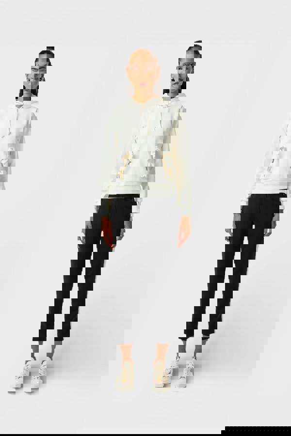 CDG Comme Des Garcons CDG Bow Detail Hoodie Off White