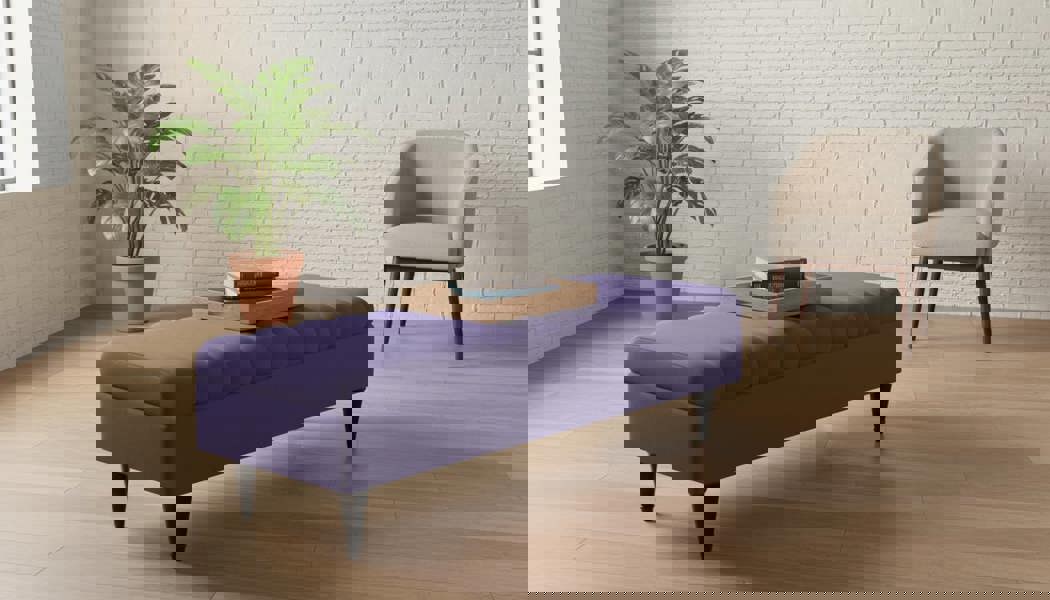 ISTOOLS Romo Panel Ottoman Bench Seat – Stylish Coffee Table & Seating for UK Homes