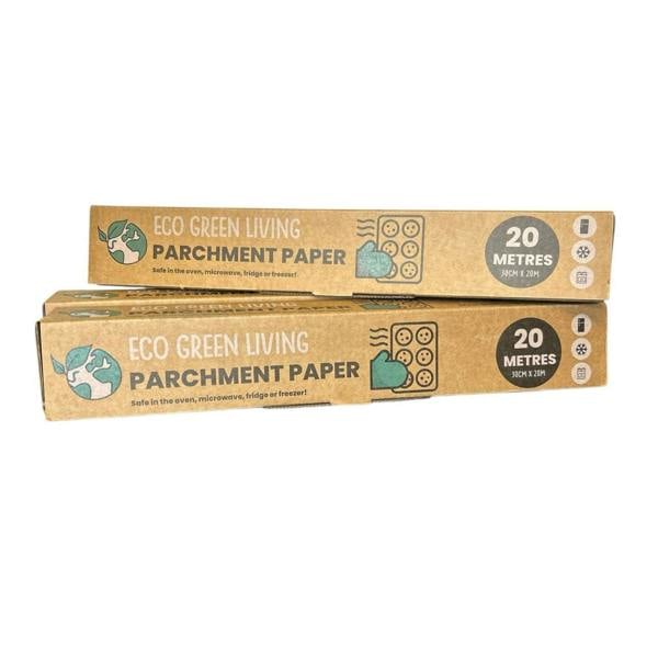 Eco Green Living Parchment Paper 30cm x 20m, 38gsm - 3 roll