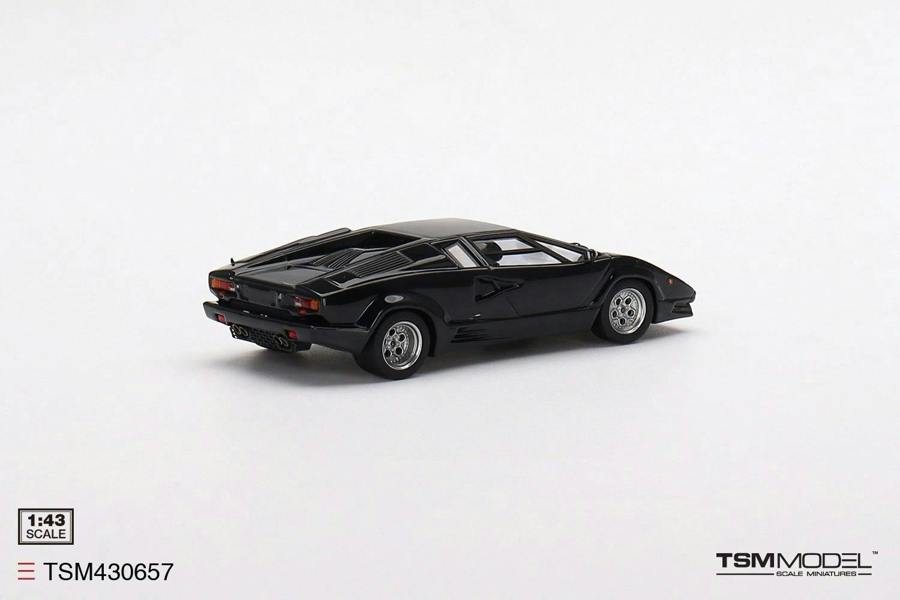 MCSlots Lamborghini Countach 25th Anniversary Black 1:43 Scale TSM430657