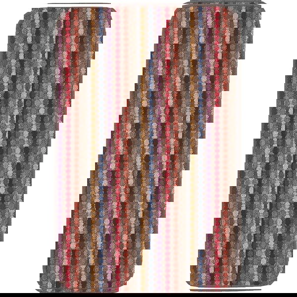 Washable Designer Mats Stripe Design in Multicolour