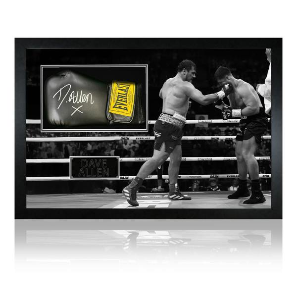 Dave Allen Signed Black Glove Iconic Frame