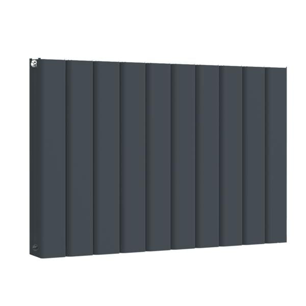 1022mm-x-600mm-Double-Aluminium-Panel-Radiator-in-Anthracite-Grey--Model-Mira--Wall-mounted