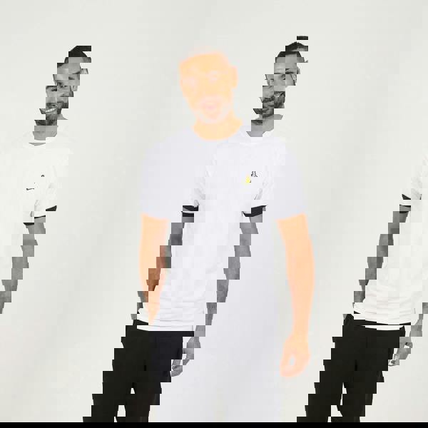 Brave Soul Navy 3-Pack Crew Neck T-Shirts with Contrast Piping - Navy Image 5