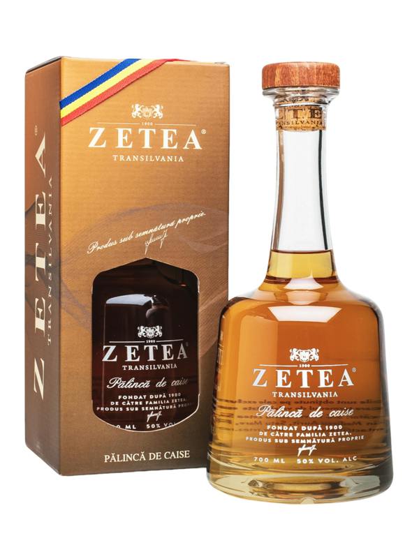 Zetea Apricot Brandy (Palinca caise / Apricot palinka) 700ml