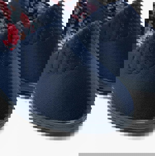 Sleepers ZARA Womens Full Slippers Navy Blue