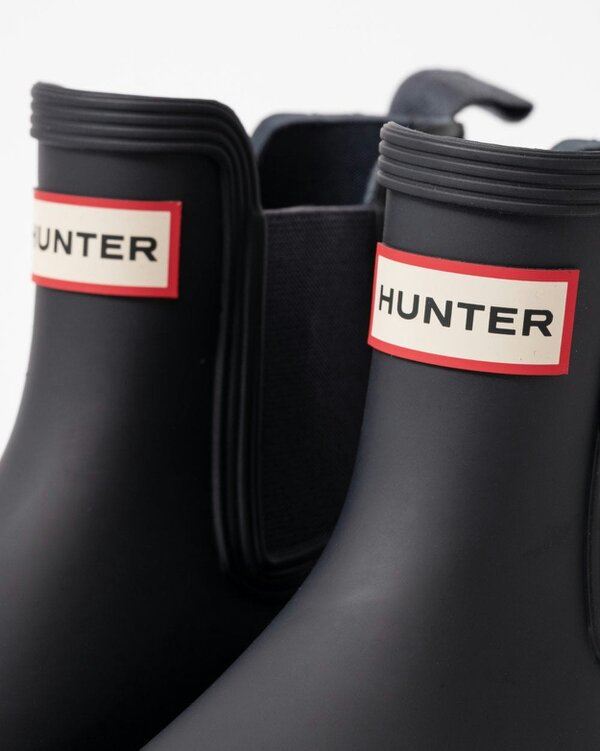 Hunter Original Chelsea Womens Boots - Navy