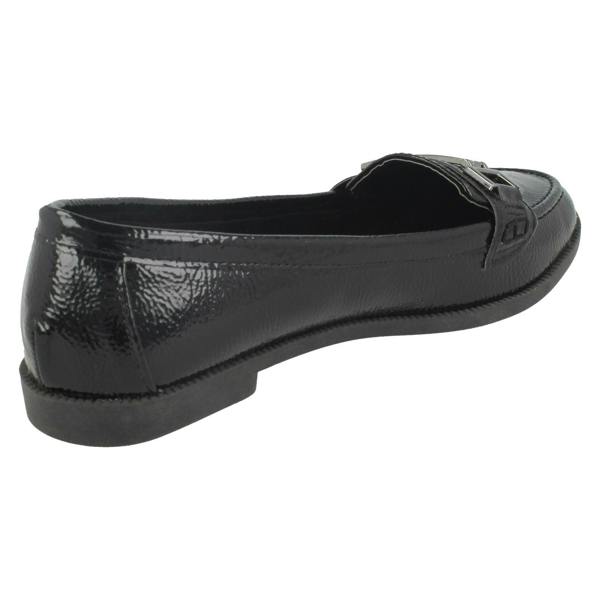Spot On Ladies Spot On Loafer Shoes