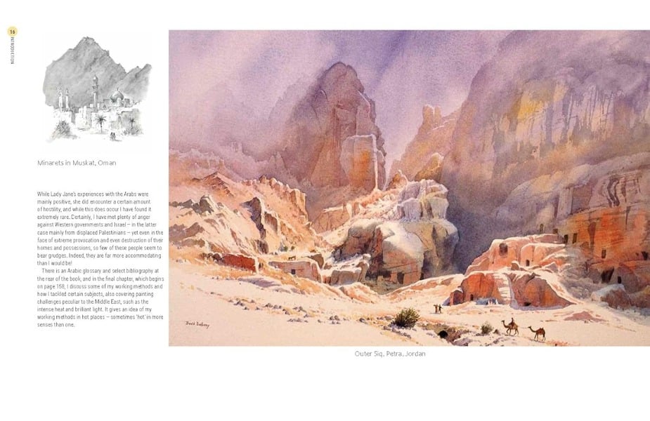 David Arabian Light : An Artist's Journey Through Deserts, Mountains and Souks