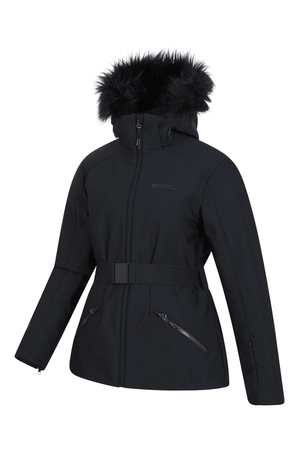 Mountain Warehouse Womens Swiss RECCO Ski Jacket - Black