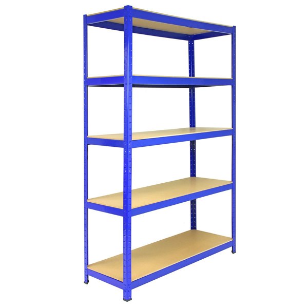 Monster Racking T-Rax Strong Storage Shelves - Blue (120cm W, 45cm D)