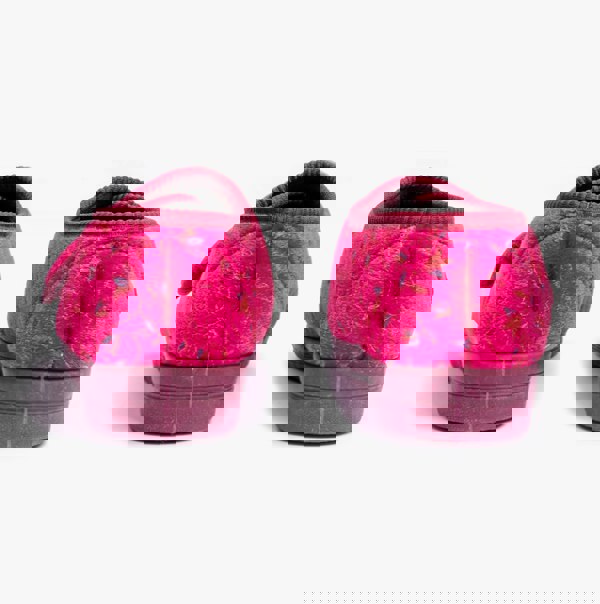 Comfylux HELEN Womens Full Slippers Wine