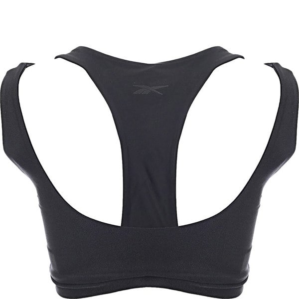 Reebok Womens Cutout Sports Bra in Black