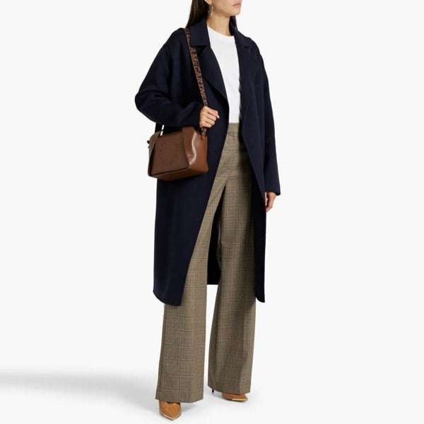 Stella McCartney double breasted longline coat