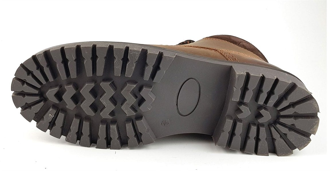 Frank James Bisley Mens Leather Lace Up Yuma Commando Casual Boots