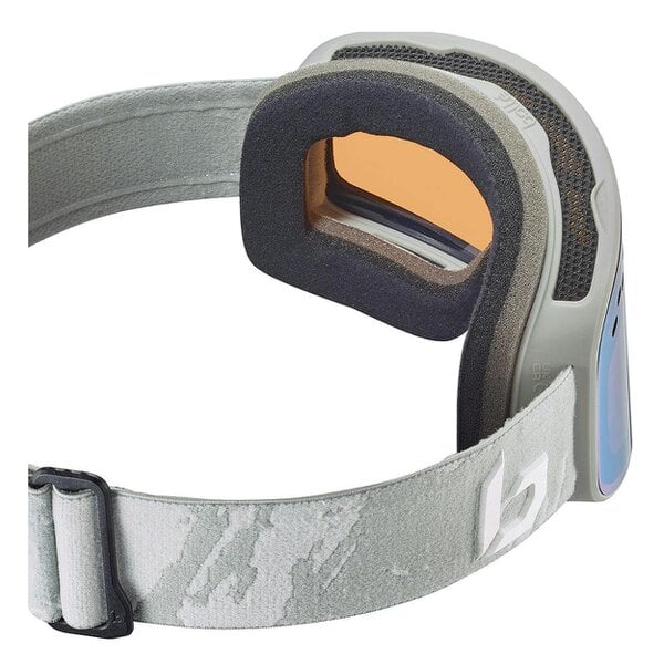 Bolle NEVADA - Matte Grey Camo with Azure Lens