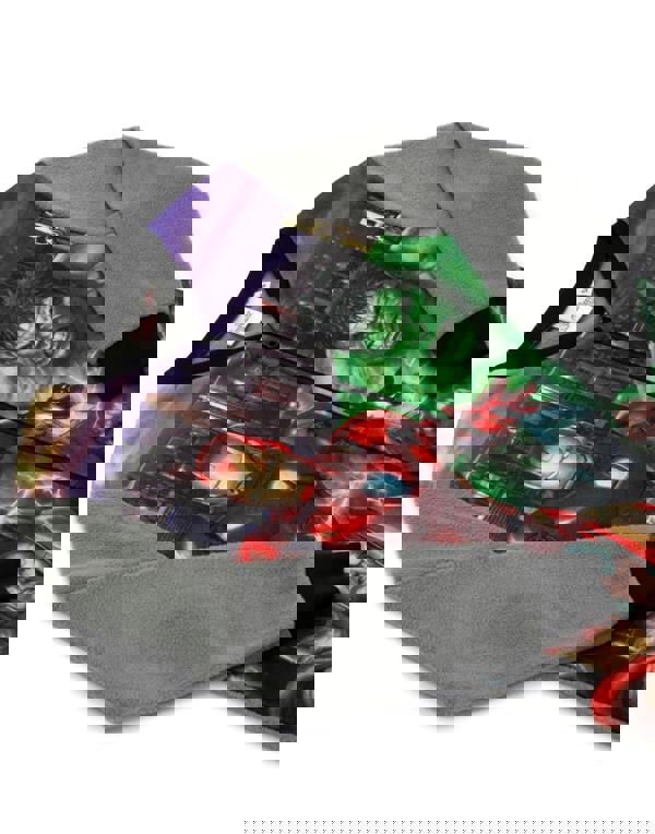 Marvel Boys Grey Avengers Onesie