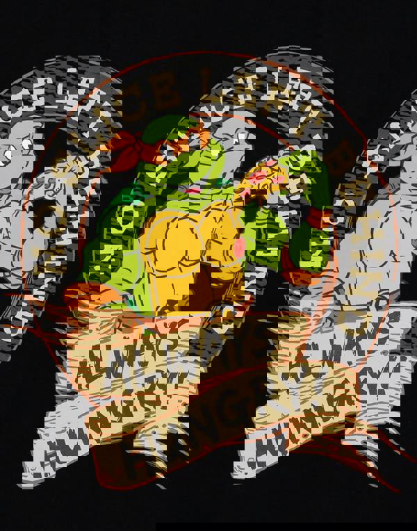 Teenage Mutant Ninja Turtles Mens Grey Always Hungry Short Sleeve Short Leg Pyjama Set