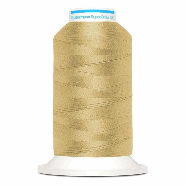 Gutermann Super Brite Polyester 40 Embroidery Thread 1000m Polyester Thread Suitable For Embroidery