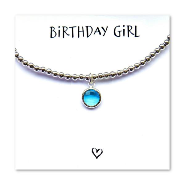 Aye Do Gifts Birthday Girl Charm Bracelet & Gift Card