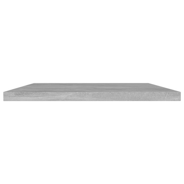 Berkfield Bookshelf Boards 4 pcs Concrete Grey 60x20x1.5 cm Engineered Wood