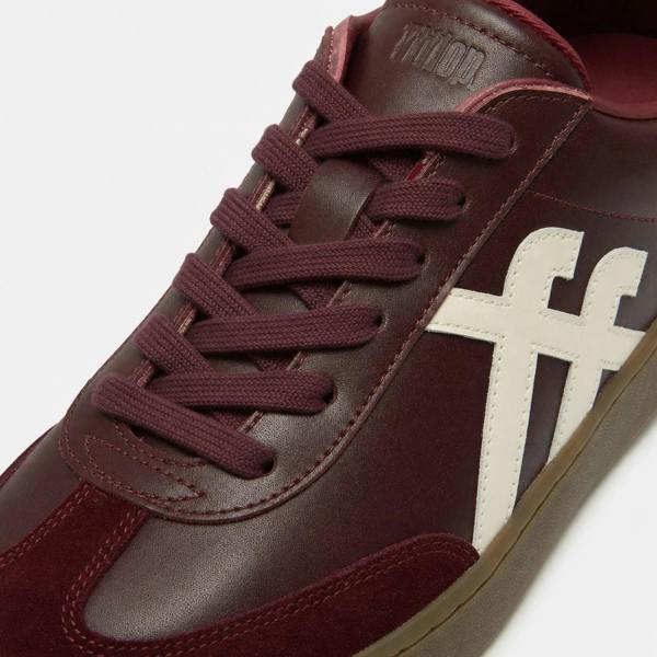FitFlop THE DASH T-TOE LEATHER Casual Trainers Casual Trainers in Purple