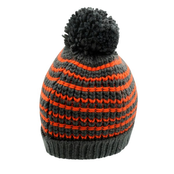 Regatta Unisex Adult Headstart Beanie - Amber Glow/Ebony Grey