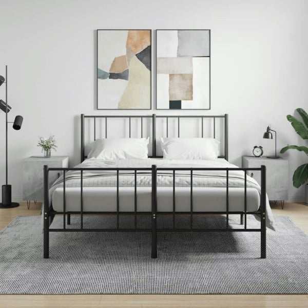 Berkfield Bedside Cabinets 2 pcs Concrete Grey 40x40x50 cm Engineered Wood