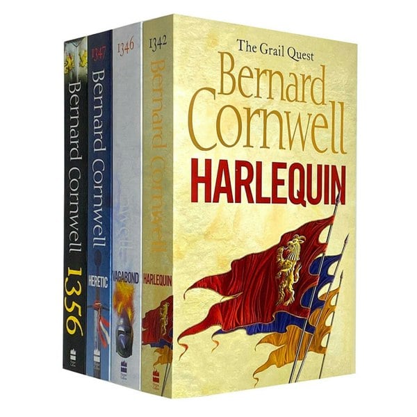 The Grail Quest Collection Bernard Cornwell 4 Books Set