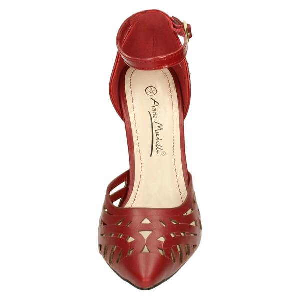 Anne Michelle Ladies Anne Michelle Ankle Strap Court Shoes