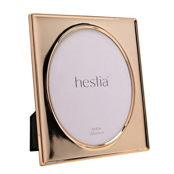 Hestia Gold Tone Steel Photo Frame