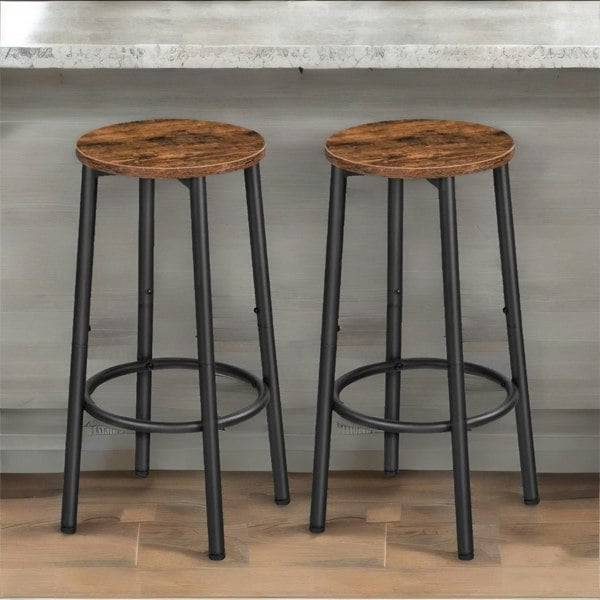 Rafaelo Mobilia Set of 2 Bar Stools