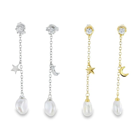 Reeves & Reeves Pearl Celeste Drop Earrings
