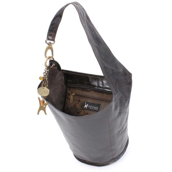 Catwalk Collection Handbags Glastonbury - Bucket Bag