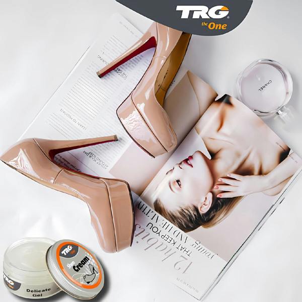 TRG Neutral Delicate Gel Dumpi Jar - Shoe Cream for Soft Leather 50ml