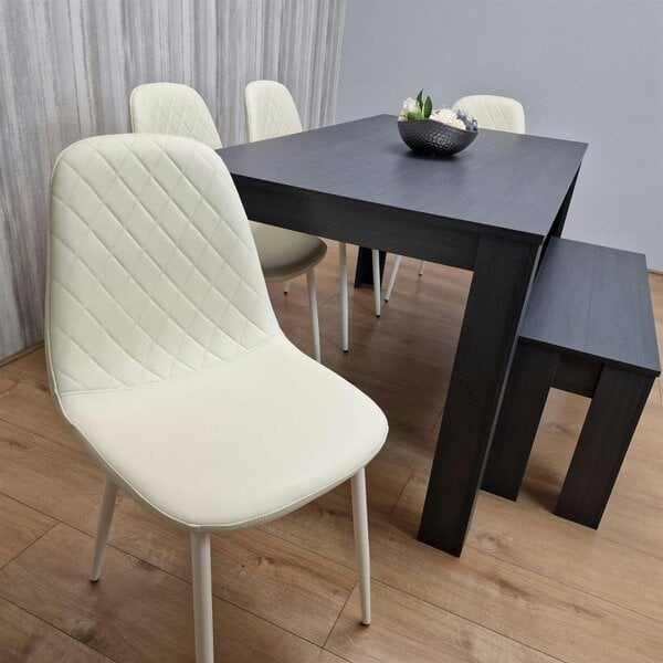 Kosy Koala Dining Table Set with 4 Chairs and a Bench Dining Room and Kitchen table set of 4