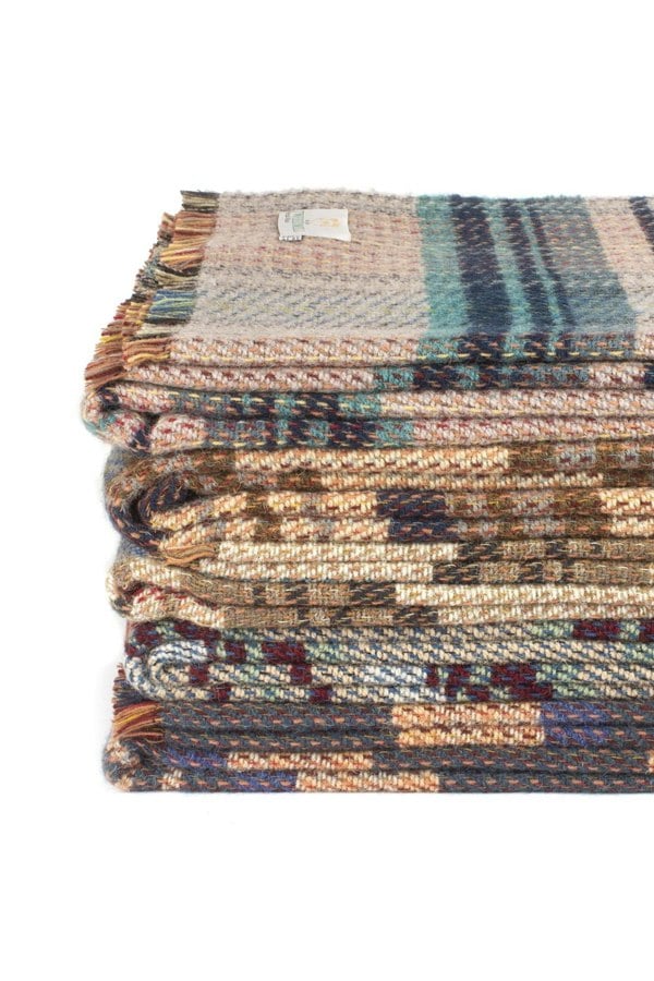 HomeSpace Direct Wool Throw Using Recycled Wool