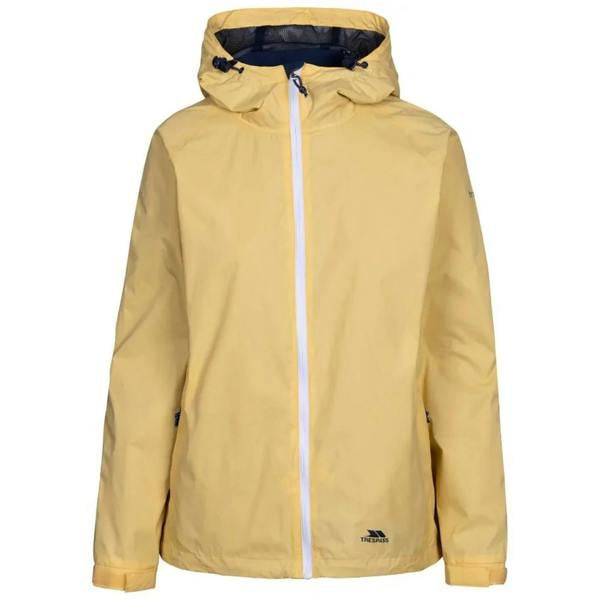 Trespass Womens/Ladies Tayah II Waterproof Jacket - Pale Maize - 