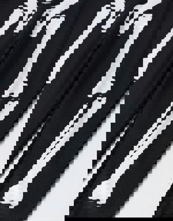 Show Me The Merch Unisex Kids Black Skeleton Onesie