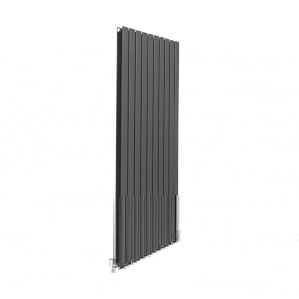 Designer Flat Panel Radiator - Anthracite Grey (1600mm x 700mm)