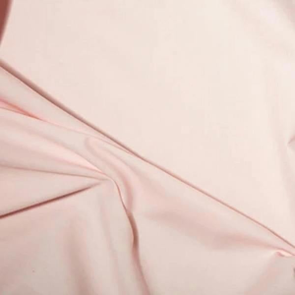 Minerva Core Range Premium Polycotton Dressmaking Fabric per metre, 112.5cm / 44" Wide - Light Pink