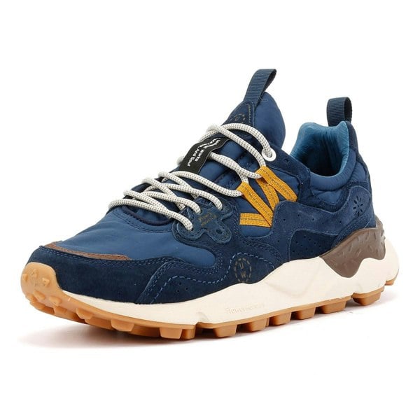 Flower Mountain Yamano 3 Universal Works Blue Trainers