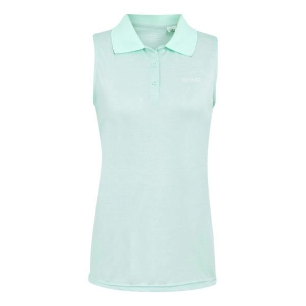Regatta Womens/Ladies Tima II Sleeveless Polo Shirt - Icy Morn