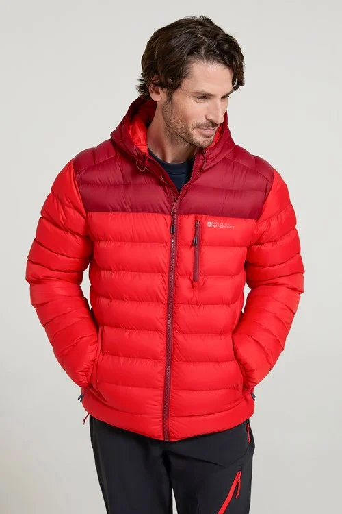 Mountain Warehouse Mens Link Padded Jacket - Red