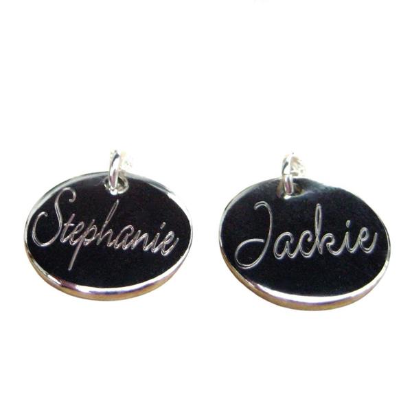 Personalised Teddy Bear Engraved Charm