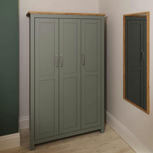 Timber Art Design Lisbon 3 Door Wardrobe – Modern Bedroom Storage Unit