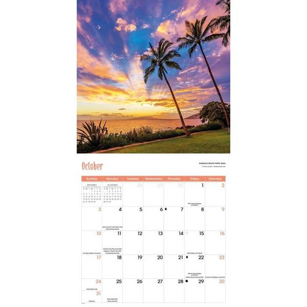 Hawaii Calendar 2027, Wall Calendars, Month To View, Travel, Gift